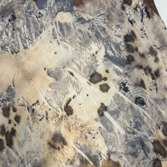 NWOT Zara Multicolor Abstract Print Cowl Neck Dress Women’s Size L - XL - Picture 10 of 10